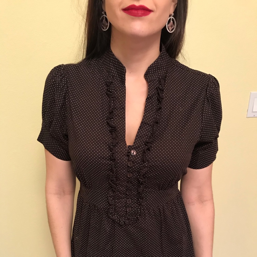 Vintage style black dress